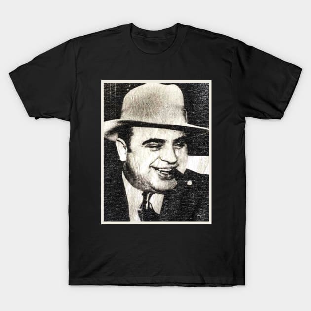 Mr. Al. Capone T-Shirt by Brown777